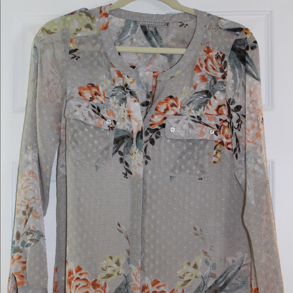 Daniel Rainn silk blouse